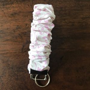 Scrunchie keychain Wristlet